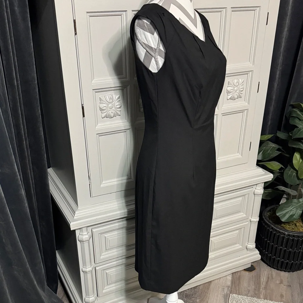 Mossimo Elegant Black Sleeveless Dress Size 6 - Picture 5 of 13